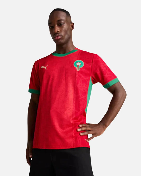MAILLOT DOMICILE MAROC CAN 2025 - ROUGE