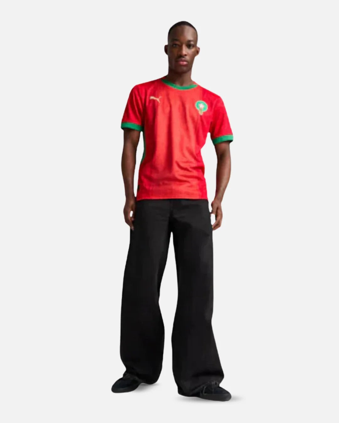 MAILLOT DOMICILE MAROC CAN 2025 - ROUGE